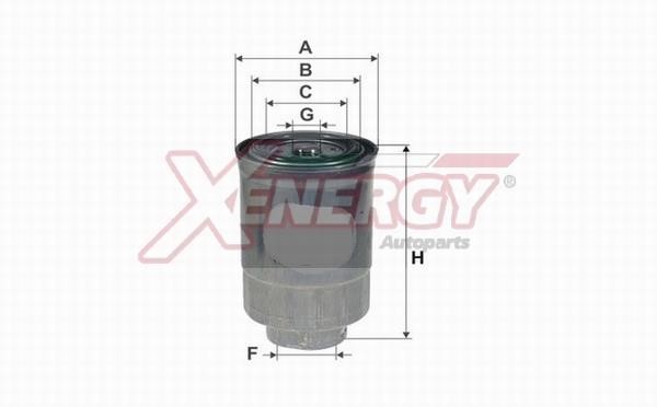 Xenergy X159857 Фільтр палива X159857: Купити в Україні - Добра ціна на EXIST.UA!