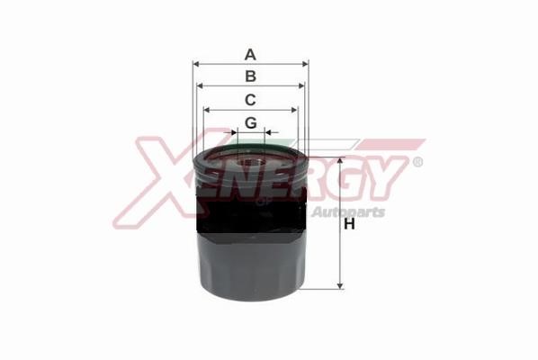 Xenergy X1595731 Фільтр масляний X1595731: Купити в Україні - Добра ціна на EXIST.UA!