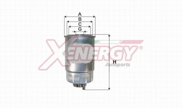 Xenergy X1599685 Фільтр палива X1599685: Приваблива ціна - Купити в Україні на EXIST.UA!