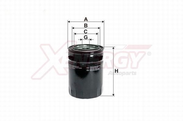 Xenergy X1595929 Фільтр масляний X1595929: Купити в Україні - Добра ціна на EXIST.UA!