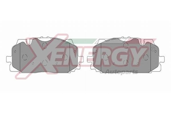 Xenergy X41350 Гальмівні колодки, комплект X41350: Купити в Україні - Добра ціна на EXIST.UA!