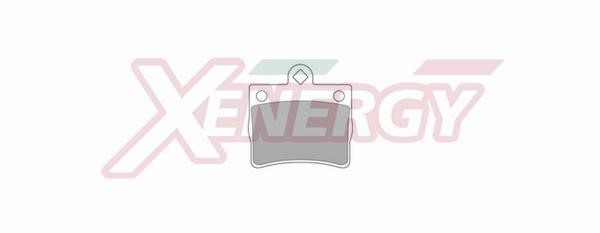 Xenergy X40669 Гальмівні колодки, комплект X40669: Купити в Україні - Добра ціна на EXIST.UA!