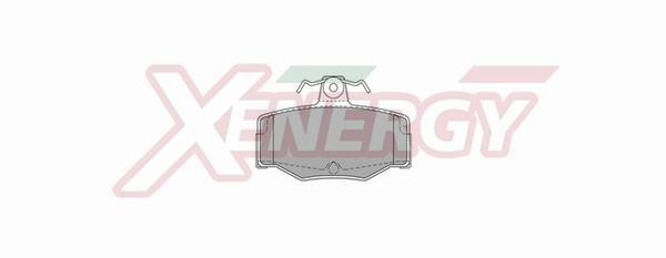 Xenergy X40429 Гальмівні колодки, комплект X40429: Купити в Україні - Добра ціна на EXIST.UA!