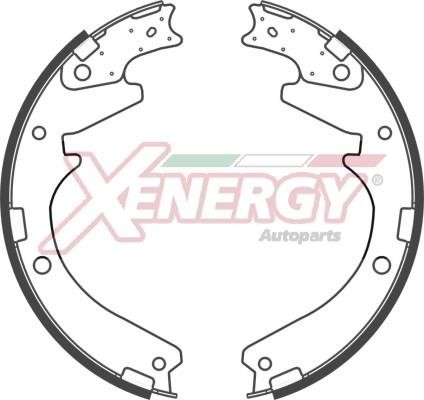 Xenergy X50733 Колодки гальмівні барабанні, комплект X50733: Купити в Україні - Добра ціна на EXIST.UA!