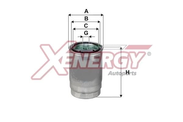 Xenergy X1599795 Фільтр масляний X1599795: Купити в Україні - Добра ціна на EXIST.UA!