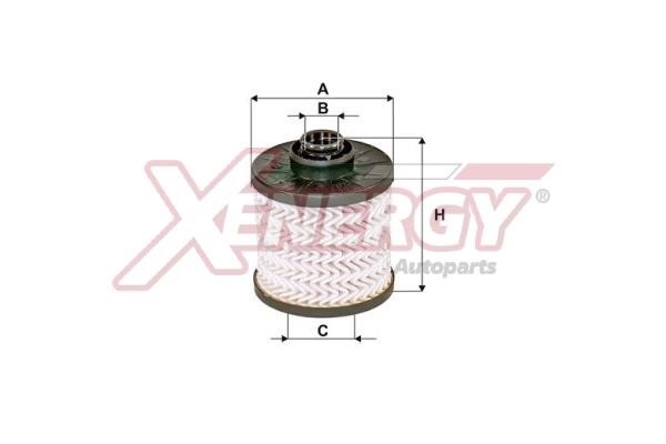 Xenergy X1598169 Фільтр палива X1598169: Купити в Україні - Добра ціна на EXIST.UA!
