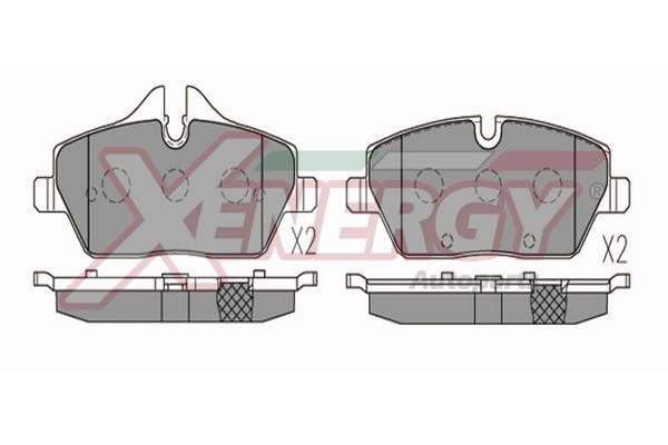 Xenergy X41375 Гальмівні колодки, комплект X41375: Купити в Україні - Добра ціна на EXIST.UA!