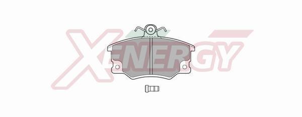 Xenergy X40180 Гальмівні колодки, комплект X40180: Купити в Україні - Добра ціна на EXIST.UA!