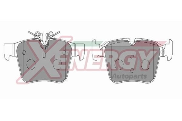Xenergy X41339 Гальмівні колодки, комплект X41339: Купити в Україні - Добра ціна на EXIST.UA!