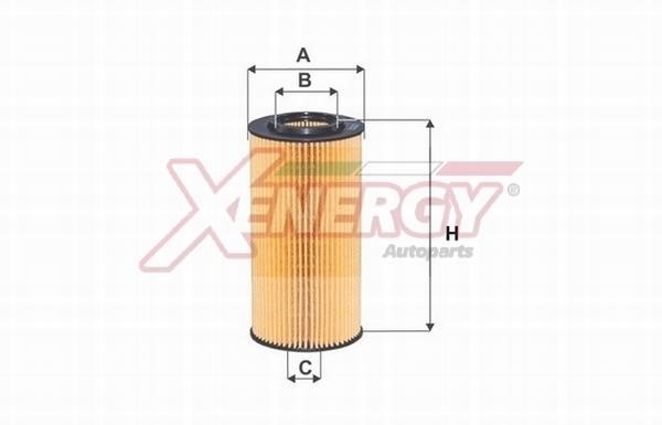 Xenergy X1596623 Фільтр масляний X1596623: Купити в Україні - Добра ціна на EXIST.UA!