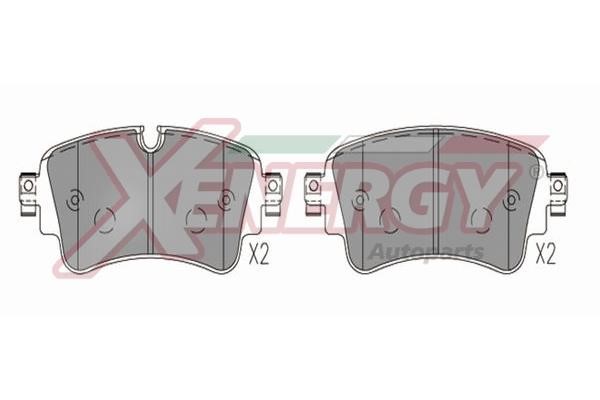 Xenergy X41388 Гальмівні колодки, комплект X41388: Купити в Україні - Добра ціна на EXIST.UA!