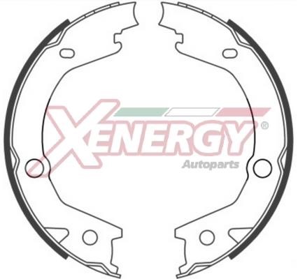 Xenergy X50411 Колодки гальмівні барабанні, комплект X50411: Купити в Україні - Добра ціна на EXIST.UA!
