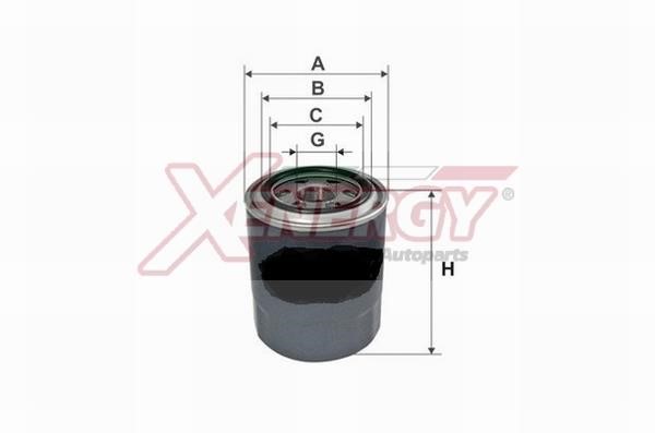 Xenergy X1596324 Фільтр масляний X1596324: Купити в Україні - Добра ціна на EXIST.UA!