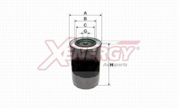 Xenergy X1510701 Фільтр масляний X1510701: Купити в Україні - Добра ціна на EXIST.UA!