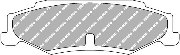 Ferodo FCP1563H Гальмівні колодки FERODO DS2500, комплект FCP1563H: Купити в Україні - Добра ціна на EXIST.UA!