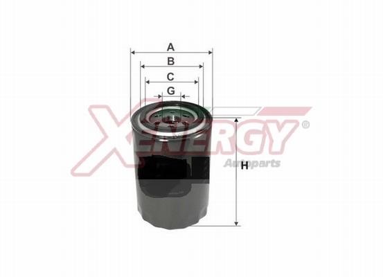 Xenergy X1511300 Фільтр масляний X1511300: Купити в Україні - Добра ціна на EXIST.UA!