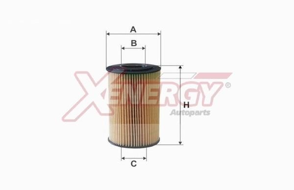 Xenergy X1596744 Фільтр масляний X1596744: Купити в Україні - Добра ціна на EXIST.UA!