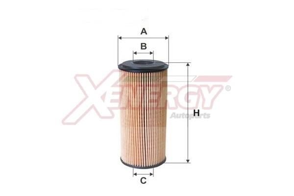 Xenergy X1524555 Фільтр масляний X1524555: Купити в Україні - Добра ціна на EXIST.UA!