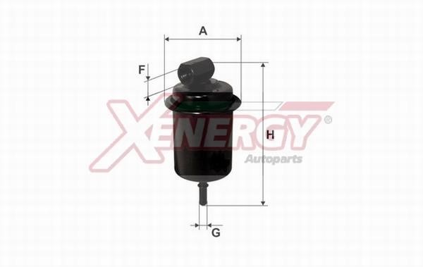 Xenergy X1598763 Фільтр палива X1598763: Купити в Україні - Добра ціна на EXIST.UA!
