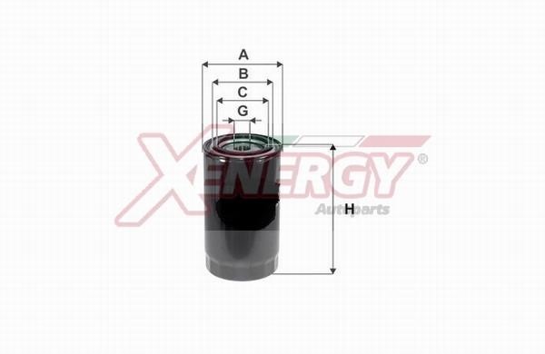 Xenergy X1534900 Фільтр палива X1534900: Приваблива ціна - Купити в Україні на EXIST.UA!