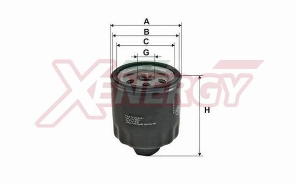 Xenergy X153137 Фільтр масляний X153137: Купити в Україні - Добра ціна на EXIST.UA!
