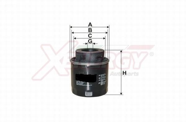 Xenergy X1596411 Фільтр масляний X1596411: Купити в Україні - Добра ціна на EXIST.UA!
