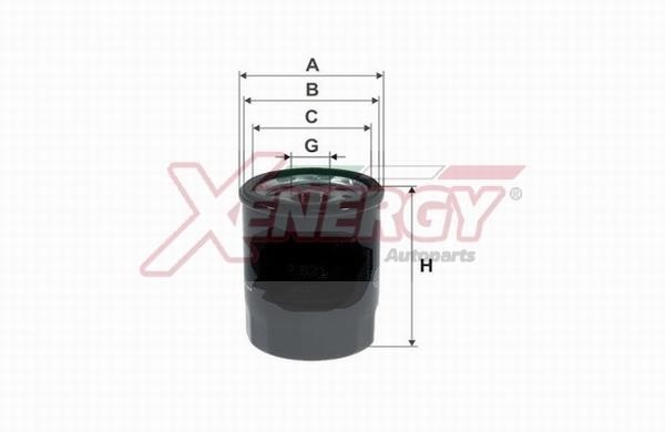 Xenergy X159621 Фільтр масляний X159621: Приваблива ціна - Купити в Україні на EXIST.UA!