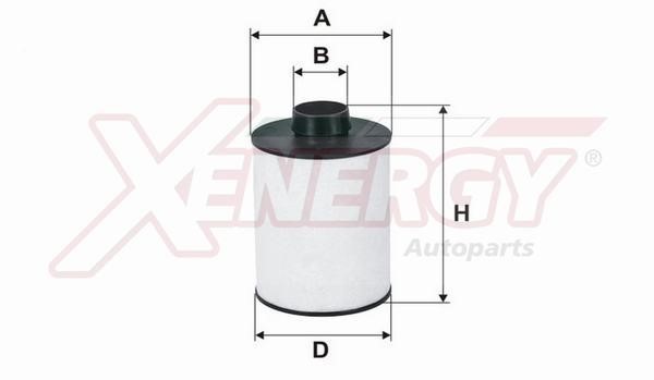 Xenergy X1510409 Фільтр палива X1510409: Купити в Україні - Добра ціна на EXIST.UA!
