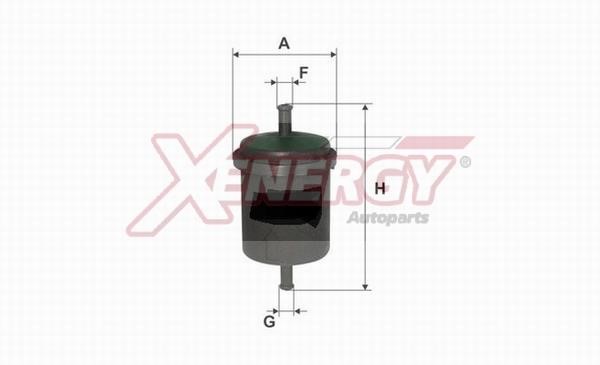Xenergy X159830 Фільтр палива X159830: Приваблива ціна - Купити в Україні на EXIST.UA!