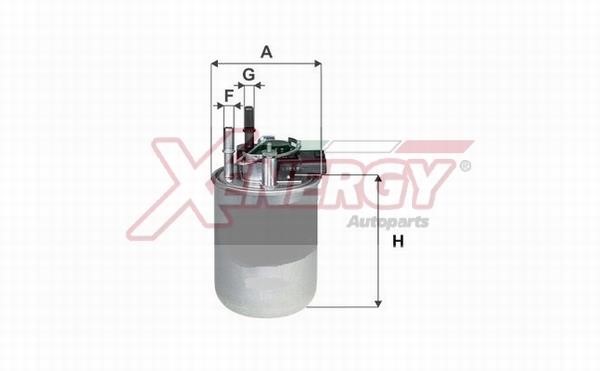 Xenergy X1599885 Фільтр палива X1599885: Купити в Україні - Добра ціна на EXIST.UA!