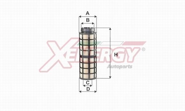 Xenergy X1598785 Фільтр палива X1598785: Купити в Україні - Добра ціна на EXIST.UA!