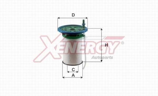 Xenergy X1599826 Фільтр палива X1599826: Купити в Україні - Добра ціна на EXIST.UA!