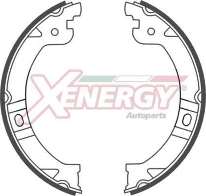 Xenergy X50735 Колодки гальмівні стояночного гальма X50735: Купити в Україні - Добра ціна на EXIST.UA!