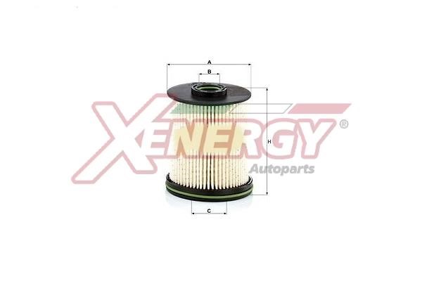 Xenergy X1599012 Фільтр палива X1599012: Купити в Україні - Добра ціна на EXIST.UA!