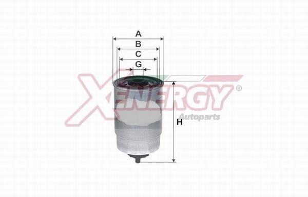 Xenergy X159969 Фільтр палива X159969: Купити в Україні - Добра ціна на EXIST.UA!