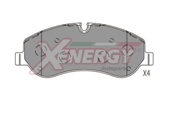 Xenergy X41183 Гальмівні колодки, комплект X41183: Купити в Україні - Добра ціна на EXIST.UA!