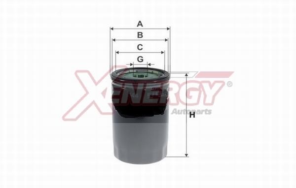Xenergy X159644 Фільтр масляний X159644: Купити в Україні - Добра ціна на EXIST.UA!