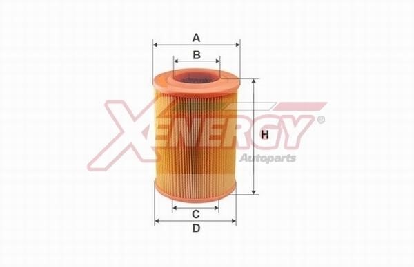Xenergy X159353 Повітряний фільтр X159353: Купити в Україні - Добра ціна на EXIST.UA!