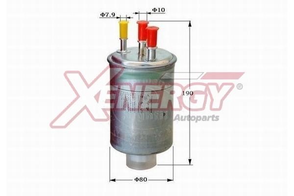 Xenergy X1510453 Фільтр палива X1510453: Приваблива ціна - Купити в Україні на EXIST.UA!