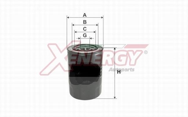 Xenergy X159636 Фільтр масляний X159636: Купити в Україні - Добра ціна на EXIST.UA!
