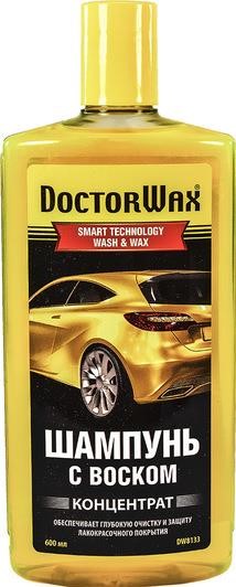 Doctor Wax DW8133 Шампунь із воском, 600мл DW8133: Купити в Україні - Добра ціна на EXIST.UA!