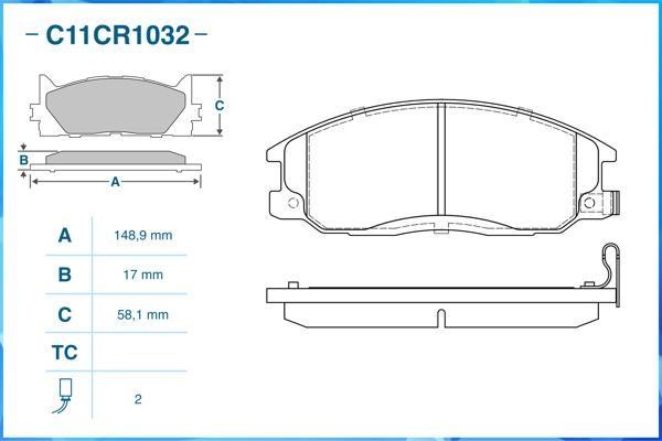 Купити CWORKS C11CR1032 за низькою ціною в Україні!