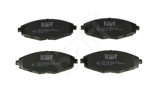 Hart 219 107 Гальмівні колодки, комплект 219107: Купити в Україні - Добра ціна на EXIST.UA!