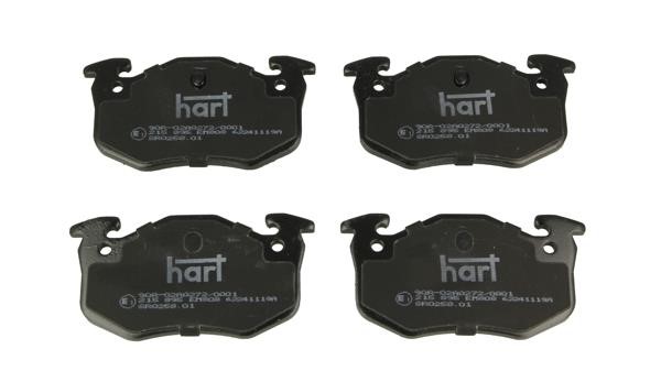 Hart 215 895 Гальмівні колодки, комплект 215895: Купити в Україні - Добра ціна на EXIST.UA!