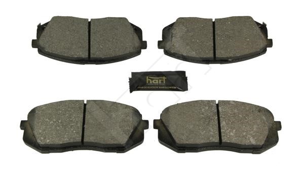 Hart 211 814 Гальмівні колодки, комплект 211814: Купити в Україні - Добра ціна на EXIST.UA!