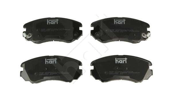 Hart 228 852 Гальмівні колодки, комплект 228852: Купити в Україні - Добра ціна на EXIST.UA!