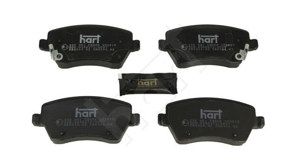Hart 256 961 Гальмівні колодки, комплект 256961: Купити в Україні - Добра ціна на EXIST.UA!