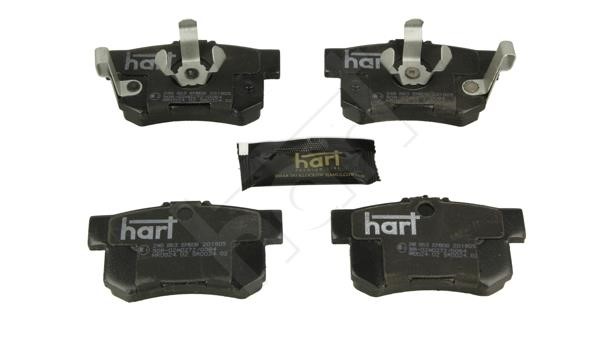 Hart 248 863 Гальмівні колодки, комплект 248863: Купити в Україні - Добра ціна на EXIST.UA!