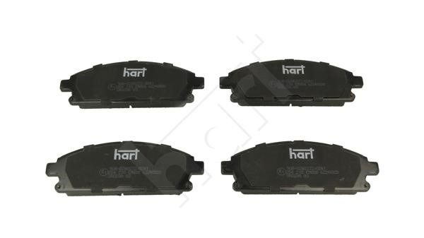Hart 254 210 Гальмівні колодки, комплект 254210: Купити в Україні - Добра ціна на EXIST.UA!