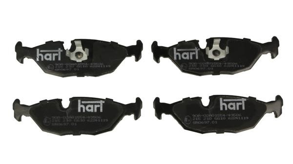 Hart 215 210 Гальмівні колодки, комплект 215210: Купити в Україні - Добра ціна на EXIST.UA!